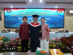 Bupati Minahasa Utara DR.Joune.Ganda S.E. M.A.P. M.M. M.Si. Resmi Menyandang Gelar Doktor.