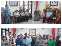 DPRD MINUT TERIMA LAPORAN MASYARAKAT DESA SAMPIRI TENTANG PENYALAHGUNAAN DANA DESA (PEMBANGUNAN JALAN LINGKAR.)