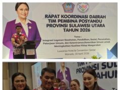 Ny. Rizya Ganda Davega Hadiri Rakorda Posyandu Sulut 2026: Komitmen Perkuat Implementasi 6 SPM di Minahasa Utara