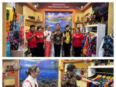 Bupati Joune Ganda Tegaskan Komitmen Bawa Kerajinan Minut Tembus Pasar Internasional di Kriyanusa 2026